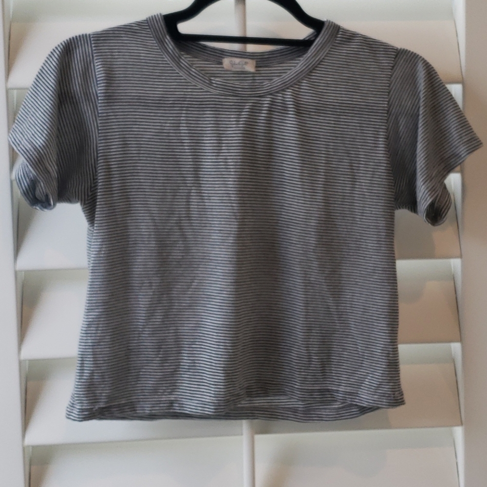 J Galt/ Brandy Melville cropped t shirt